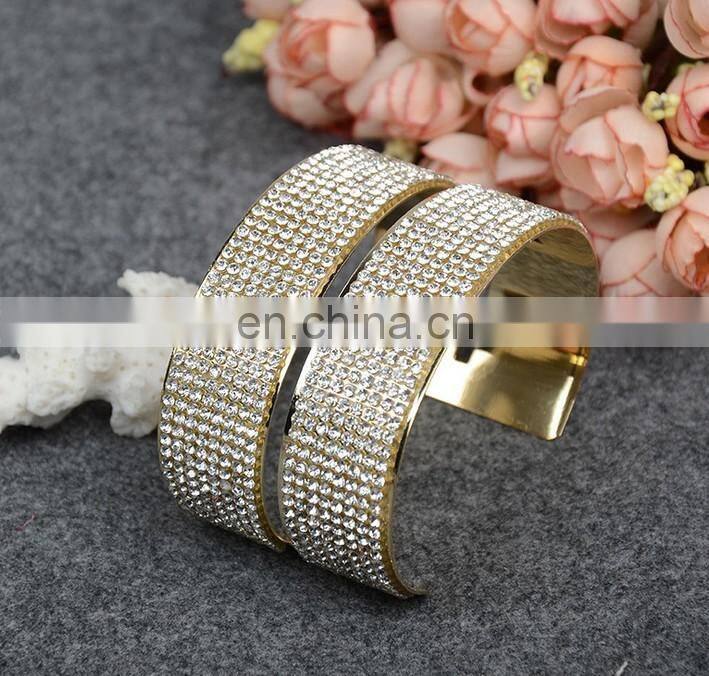 Newest design bangle shinny bangle Rose gold bangle with shell bracelet