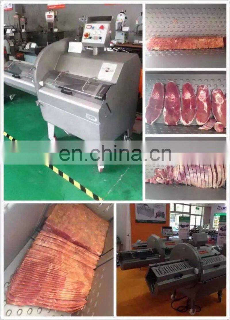 automatic Bacon slicer/ frozen meat steak cutter for sale