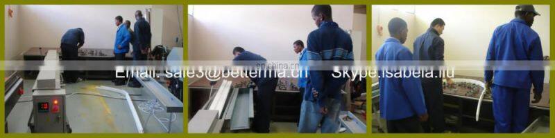 China UPVC PVC window door machine for arc bending