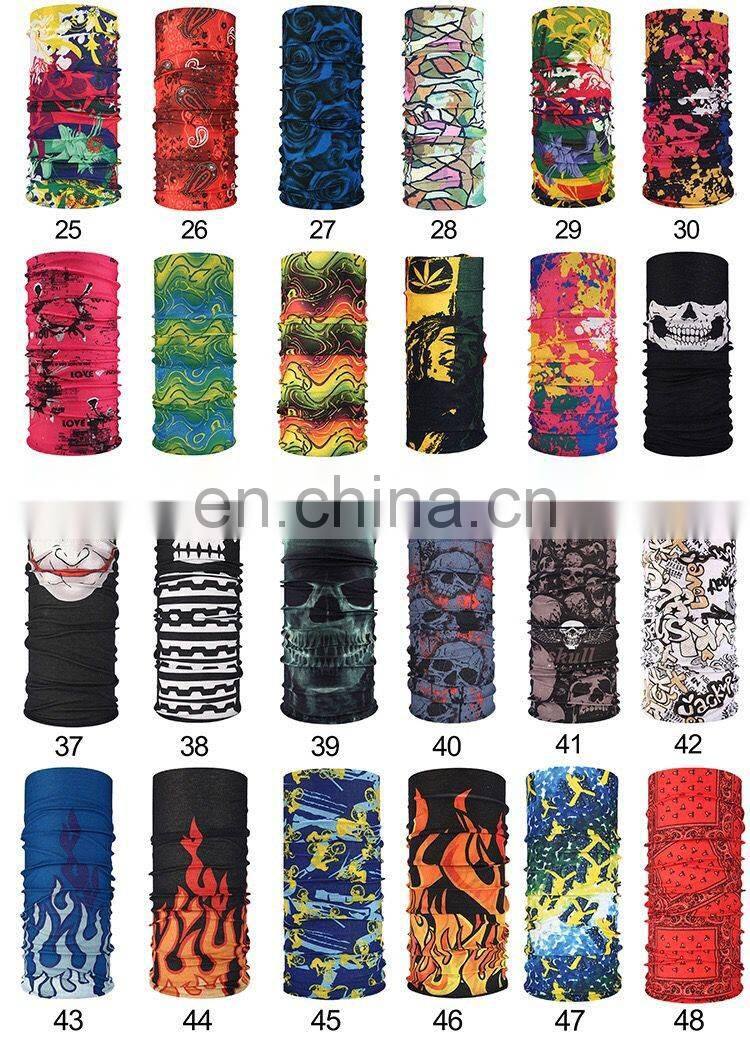 UV Neck Tube Gaiter Magic Face Scarf Multifunction Buff Bandana