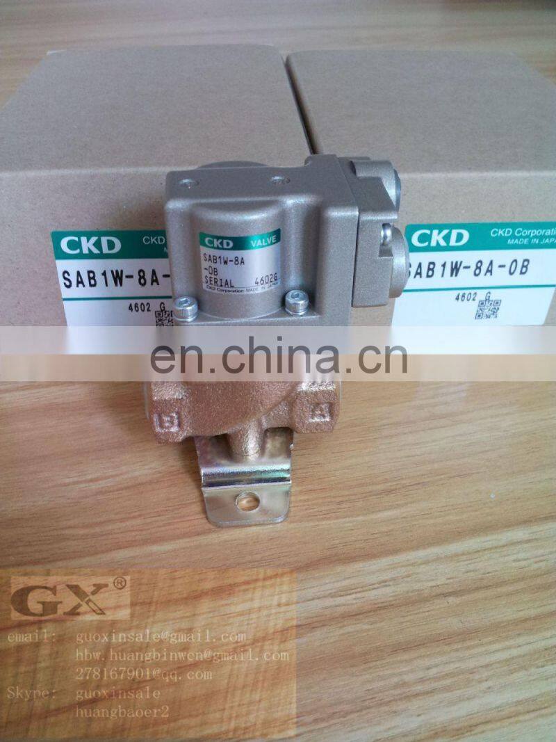 CKD Solenoid valve air solenoid valves SAB1W-8A-0B