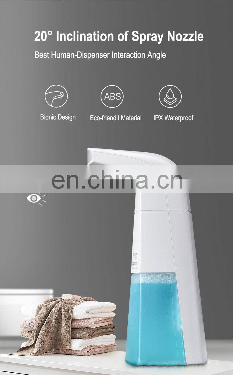 High Quality Spray type 300mL portable touchless automatic soap dispenser