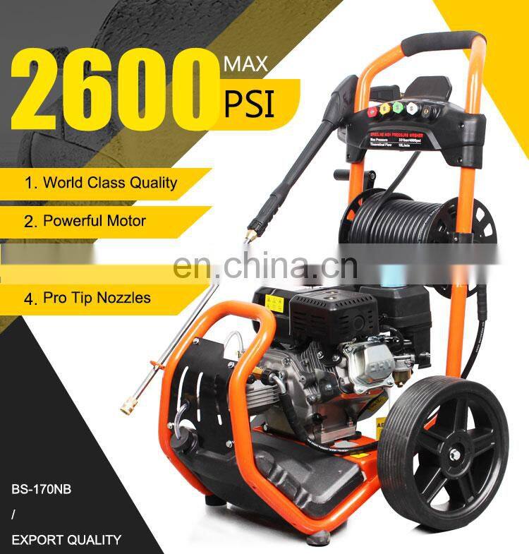 BISON 150bar 2200 PSI 9 LPM 2.4GPM Gasoline High Pressure Washer