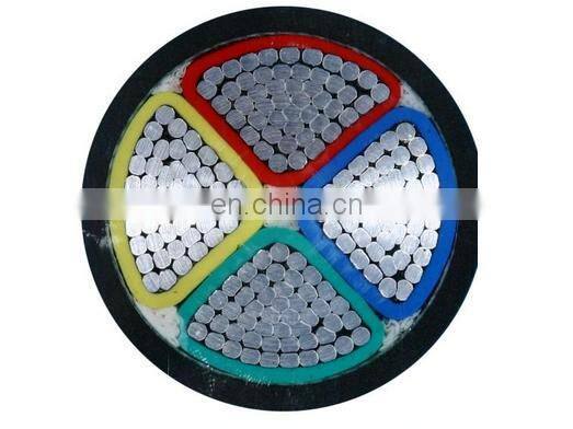 VV VLV aluminum or copper core PVC insulated and outer jacket cable