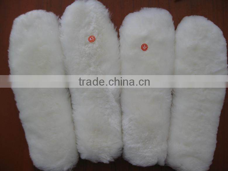 Natural sheepskin insole / healthy, warmly