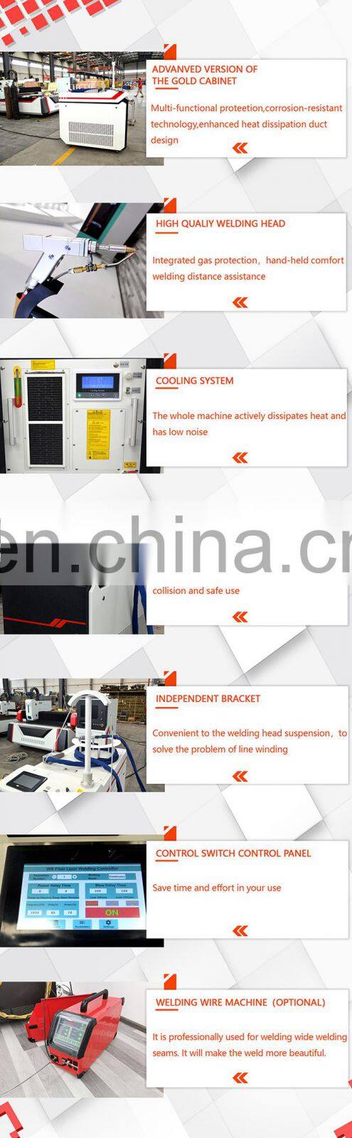 Fast welding advertising word mold welding hand held laser welding machine