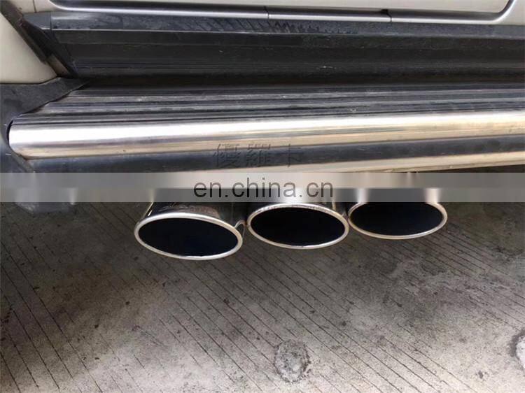 G class w463 six out lossless installation exhaust system fit for G350 G400 G550 G500 G800 G63 G65 G900 exhaust pipe