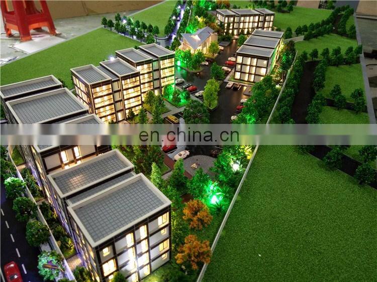 Ho sale 3d miniature building model houses  for real estate