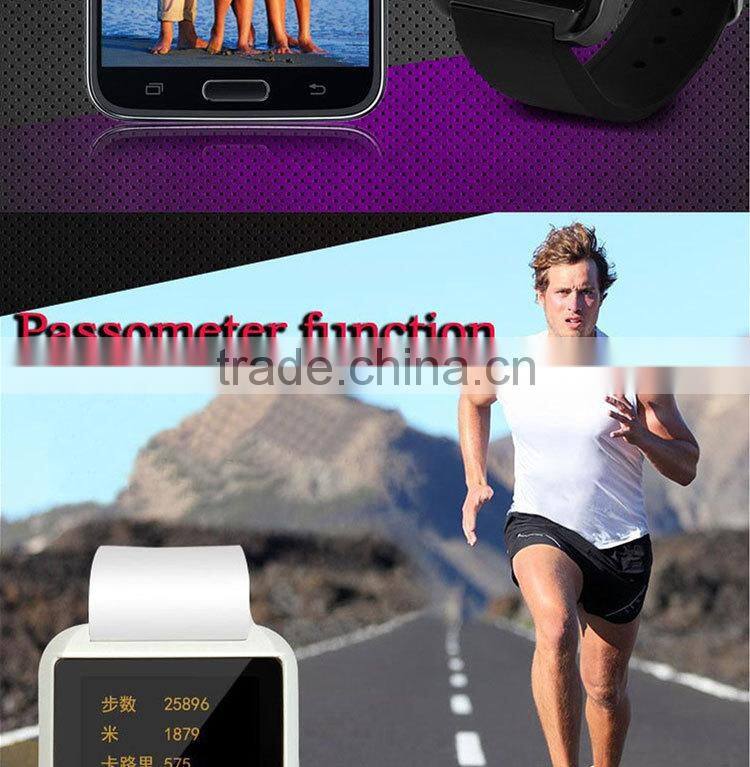 Factory price multifunctional pedometer u8 smart watch