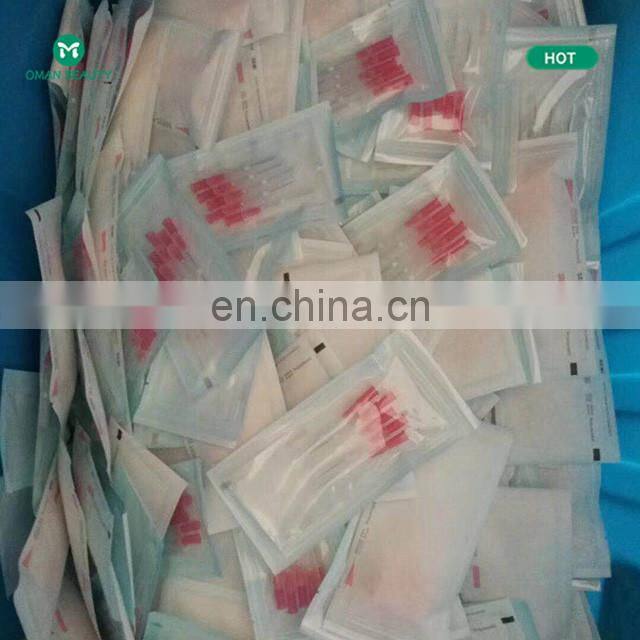 Korea PDO/PCL/PLLA aptos Eye brow cog face lifting thread 3d lift customized label with needle