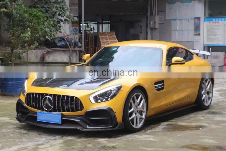 Runde Carbon Fiber Or Resin Material For Mercedes-Benz AMG GT GTC GTS IMP-Performance Style Hood Engine Bonnet Hood Cover