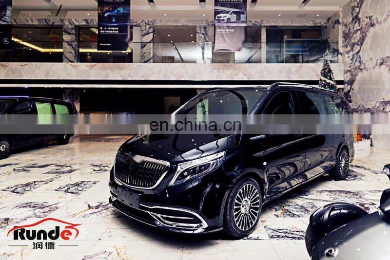 RUNDE W447 May-back Style Body Kits Including Bumper Side Skirt Hood For Mercedes BENZ W447 V250 V260