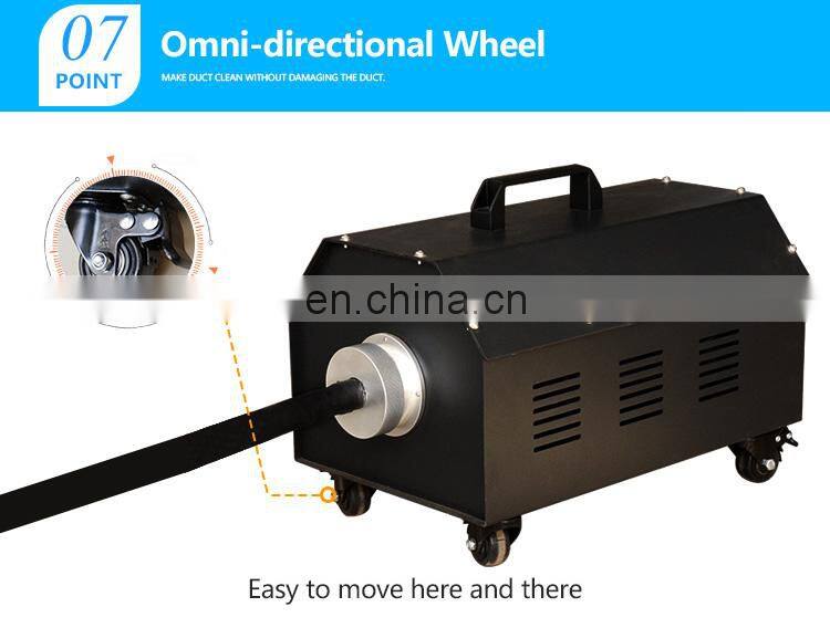 Easy to carry FS-1A-II flexible shaft air conditioning cleaning equipment air duct cleaning robot with rotating brush