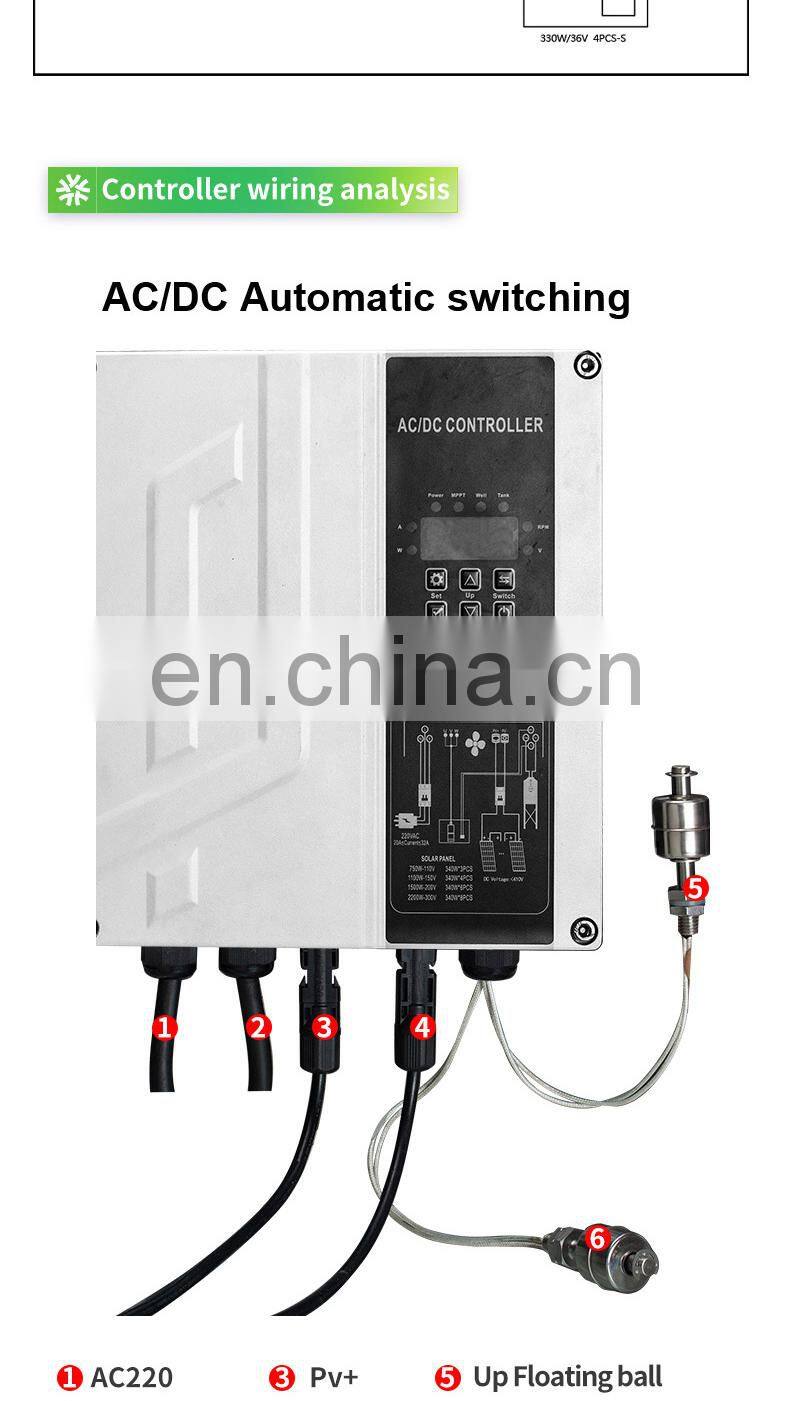 New Energy Saving Solar Surface Centrifugal Water Pump For Agriculture