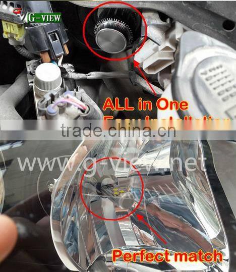 high lumen auto led headlight 4000lm 9004 led car lamp creechip cob lamp