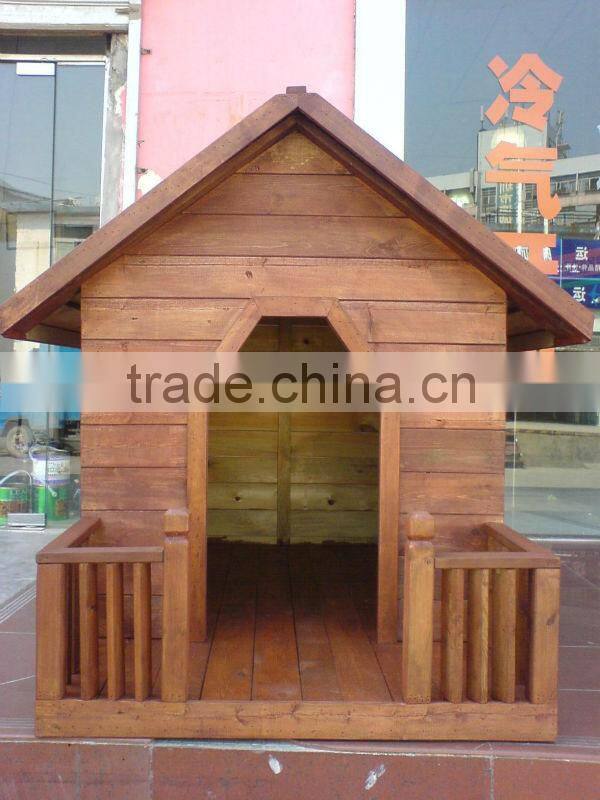 artificial wooden doghouse / kennel