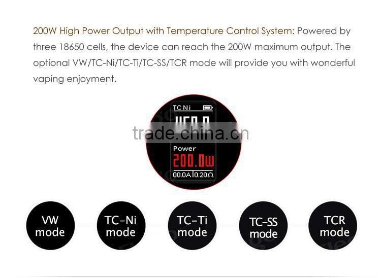 Best Factory Price Wismec Reuleaux RX200S TC Mod from Elego