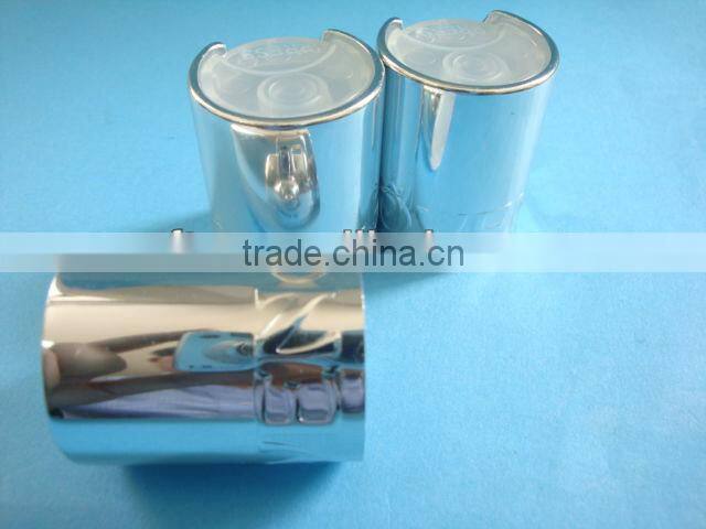 28mm Oval shape food grade flip top cap with silicone valve for honey, snap on flip top cap with plug seal