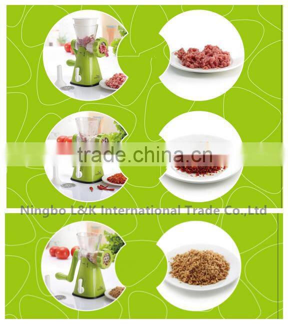 Hot sale manual meat grinder/meat grinder machine