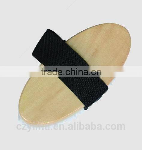 12 pcs large horse dandy brush in display box /assorted color