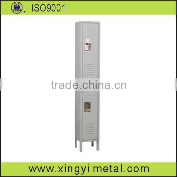 2 tier metal steel lockers
