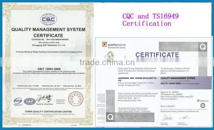 Metal parts and accessories, metal injection molding, powder sintering or machining technologies