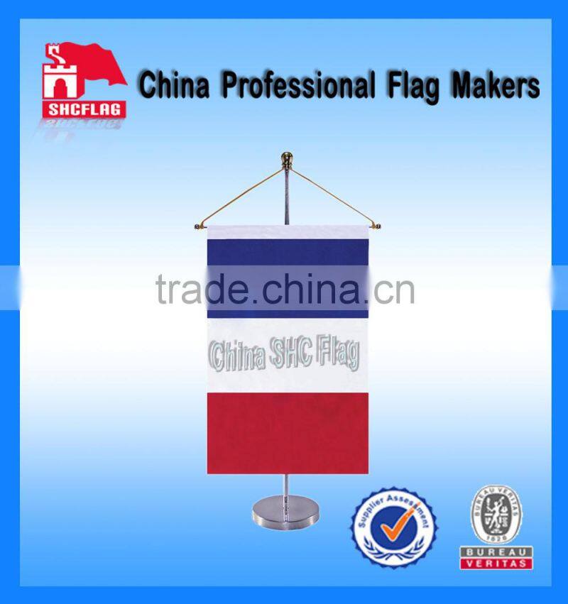 Outdoor and indoor decoration table flag stand