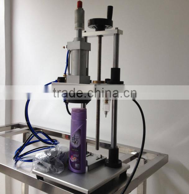 Perfume bottle sealing machine, manual / semi-auto perfume capping machine