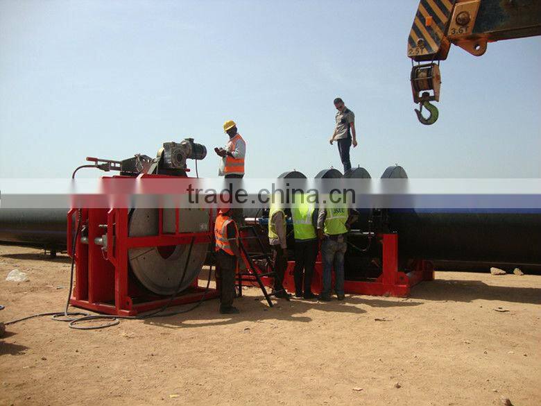 SHG 1200 multi-angle pipe butt fusion welding machin to make pipe fittings elbow, tee,cross