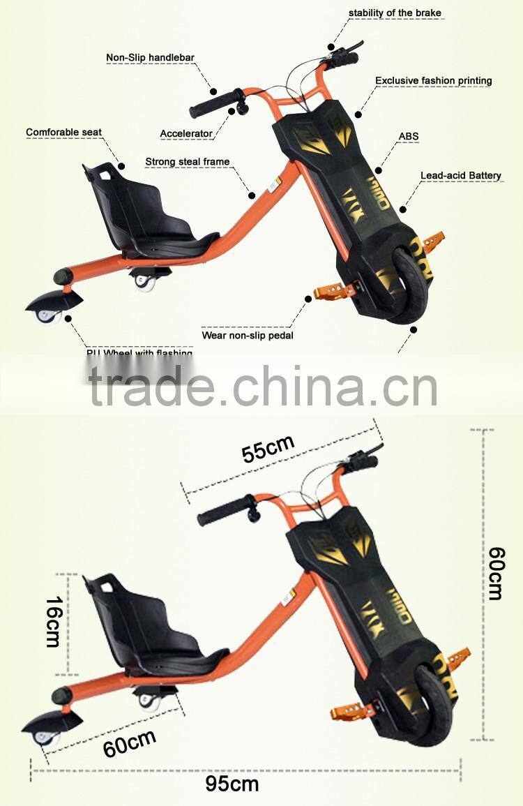 new Design 3 wheel electric scooter for kids