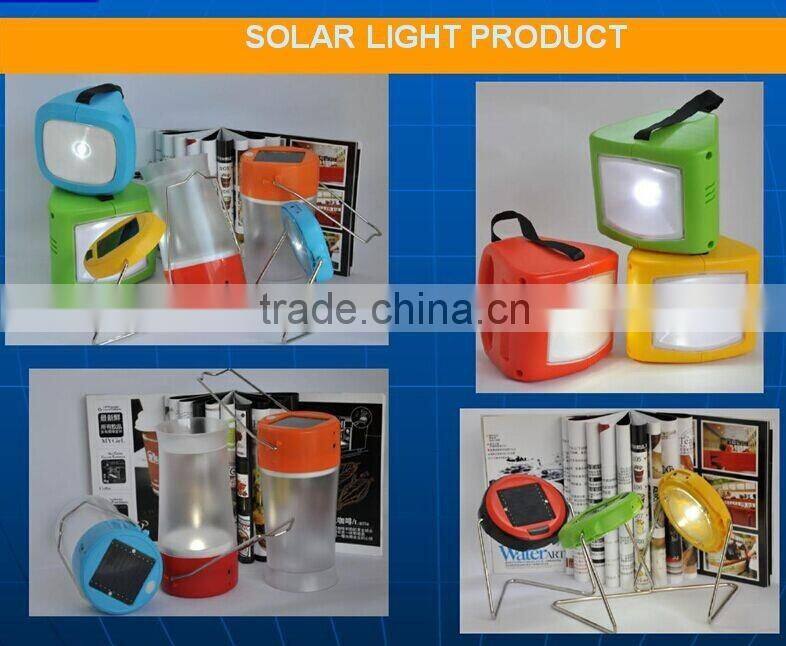 Solar energy LED cheap solar lantern solar light with DC 5V solar panel
