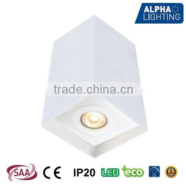 Recessed square cob led downlight dimmable led downlights white led ceiling light