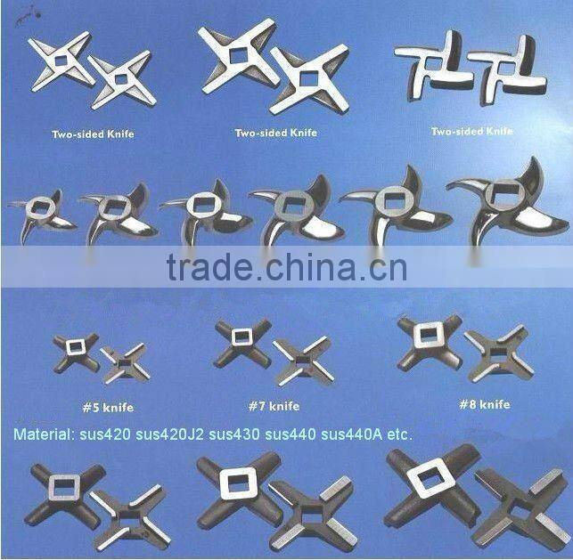 stainless steel meat grinder cutting blades