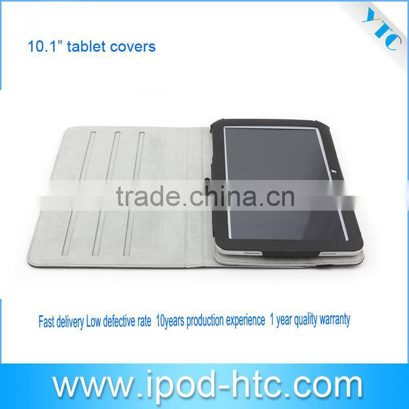 Factory Price 10.1" tablet covers, 10.1" tablet leather case , Leather case cover for tablet