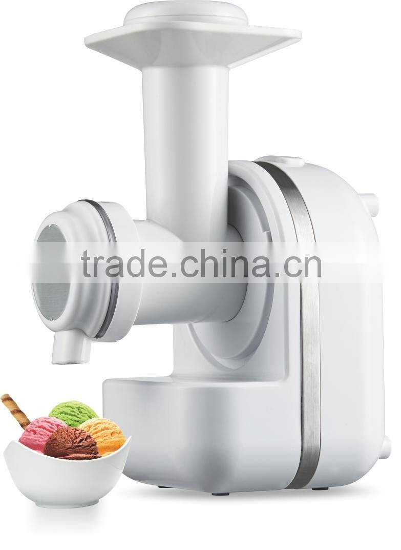 multifunction houshold ice cream maker with juicing and slicing function