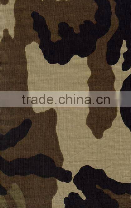 polyester micro & Nylon taslon printed fabric