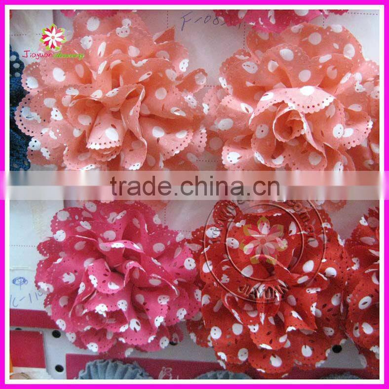 Fabric hair bows, silk hair bows