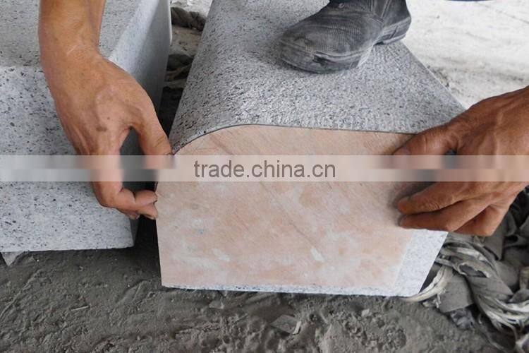 Well packed prevent damage grey granite good quality kerbstone