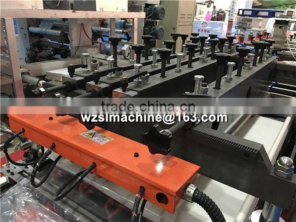 Three Side Sealing Zipper Standing Bag-making Machine