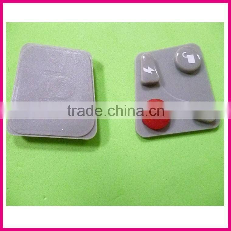 access control keypad with high translucent silicone rubber