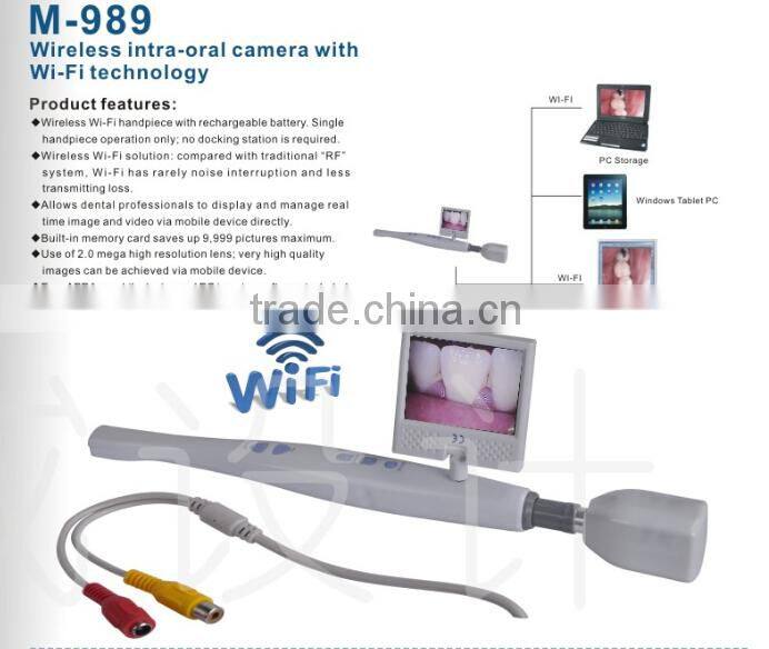 wireless intra-oral camera with WI-FI technology