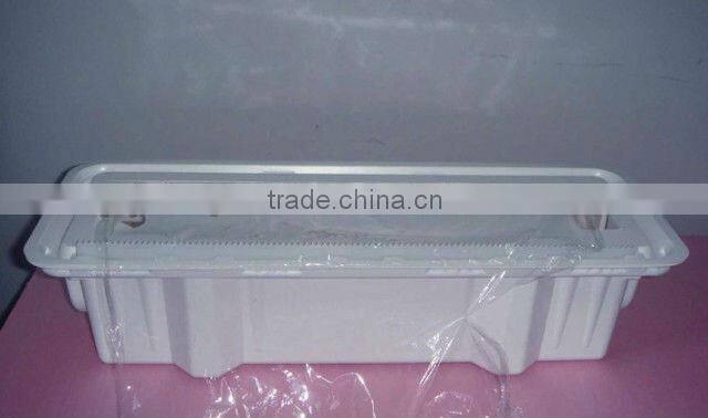 12" and 18" kitchen foil dispenser cling film baking paper cutter box holder plastic packaging box w/ blade slide cutter