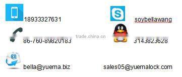 F801-SN-ET/zhongshan/ cerradura tubular/heavy-duty tubular wooden door lock