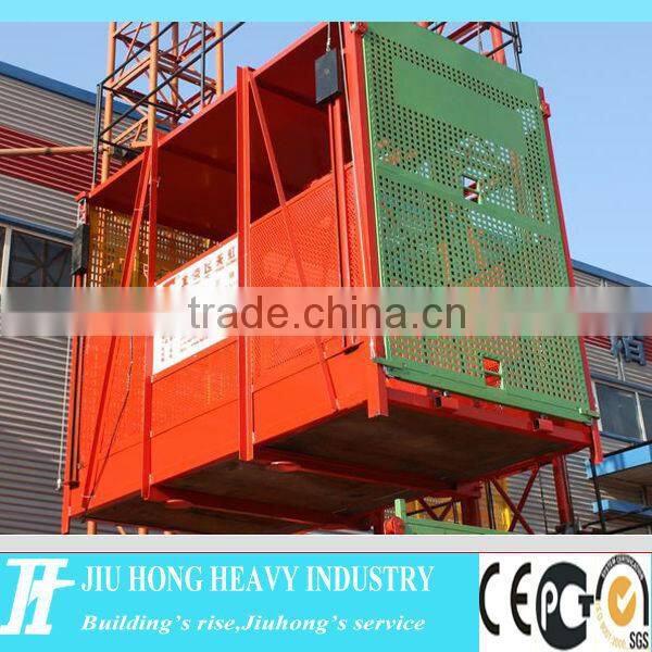SS100 /100 Material Hoist/Construction Lift/Building Elevator Approved CE ISO
