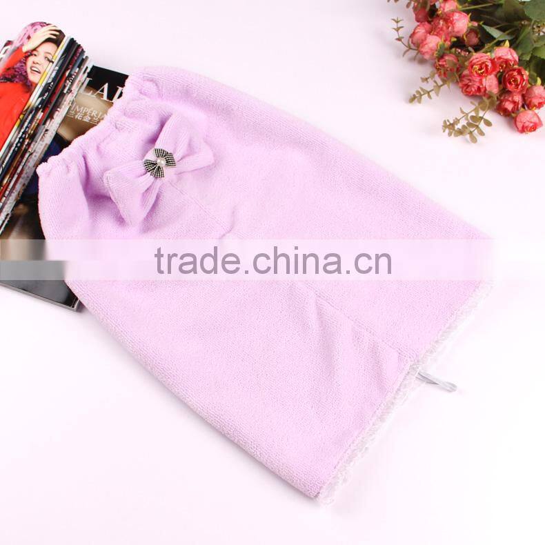 Unique hair wrap cap for women knitted hair towel