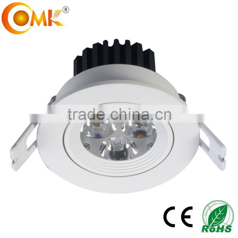 lamparas decorative modern 1w 9w bridgelux Pure Aluminum indoor light lamps for ceilings of living