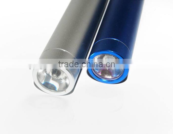 2600mAh power bank with LED torch External Battery pack for Mobile phone