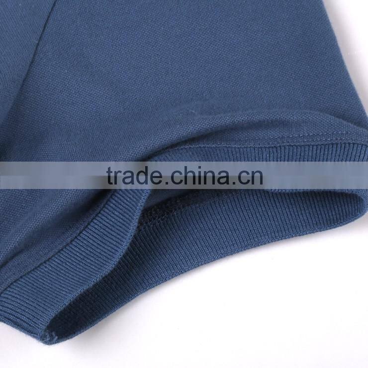 2016 New Arrival polo shirt 100% cotton heavy weight polo shirt with OEM and ODM service