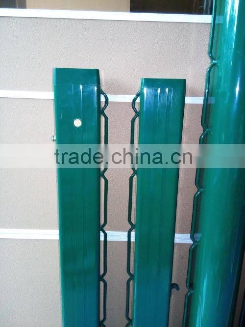 International Standard Aluminum Floor Square Shape Fixed Tennis Column