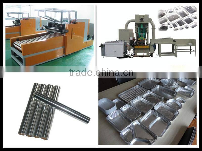 Color Box Packed 8011 Food Packing Aluminium Foil Roll For Household